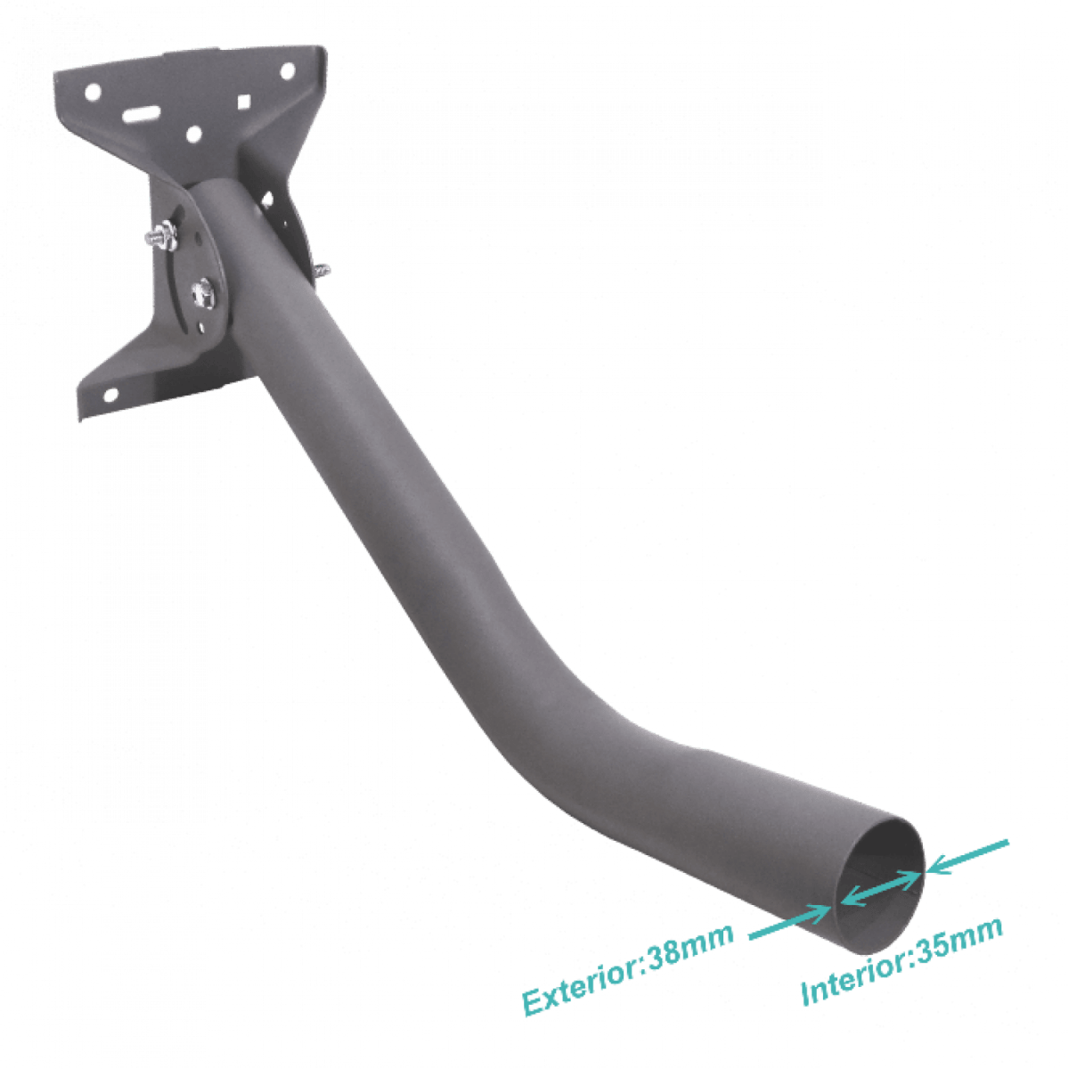 SOPORTE UBIQUITI 50CM P/MURO EXTERIOR ABATIBLE 1