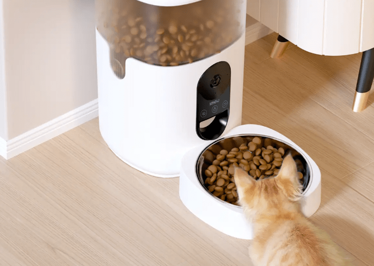 COMEDERO PARA MASCOTAS  INTELIGENTE PET FEEDER IMOU 2K CAMARA PANORAMICA 360° PET-PF1-4LSN2