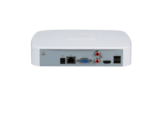 NVR DAHUA 8 CANALES 4K SMD PLUS AUDIO Y ALARMA IN / OUT DHI-NVR2108-4KS33