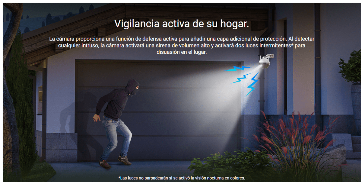 Camara EZVIZ C8C 360 PT De Exterior | KAPS Camaras de Seguridad Redes