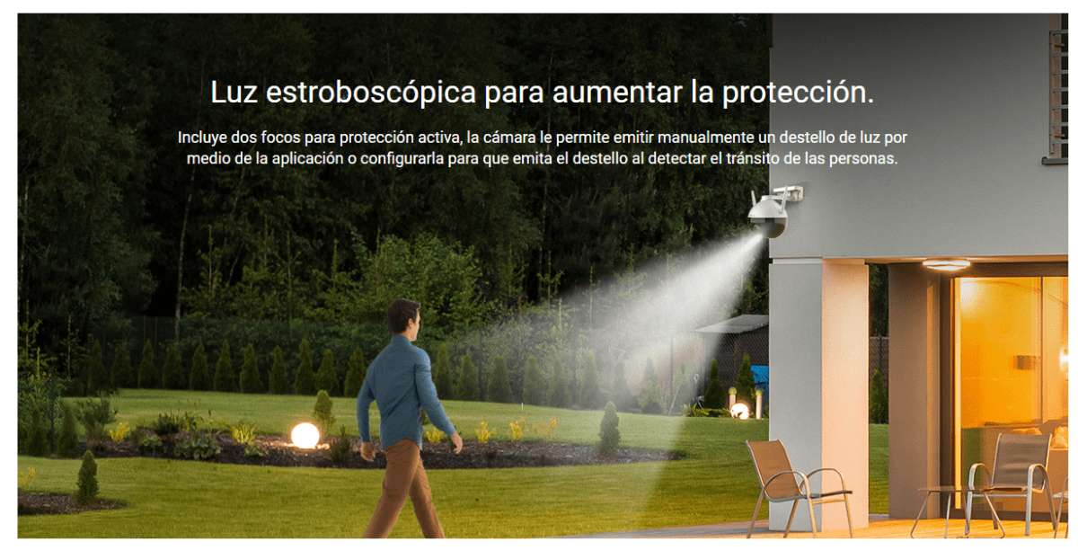 CAMARA EZVIZ DOMO 2MP 360 PT DE EXTERIOR EZVIZ CS-C8C2