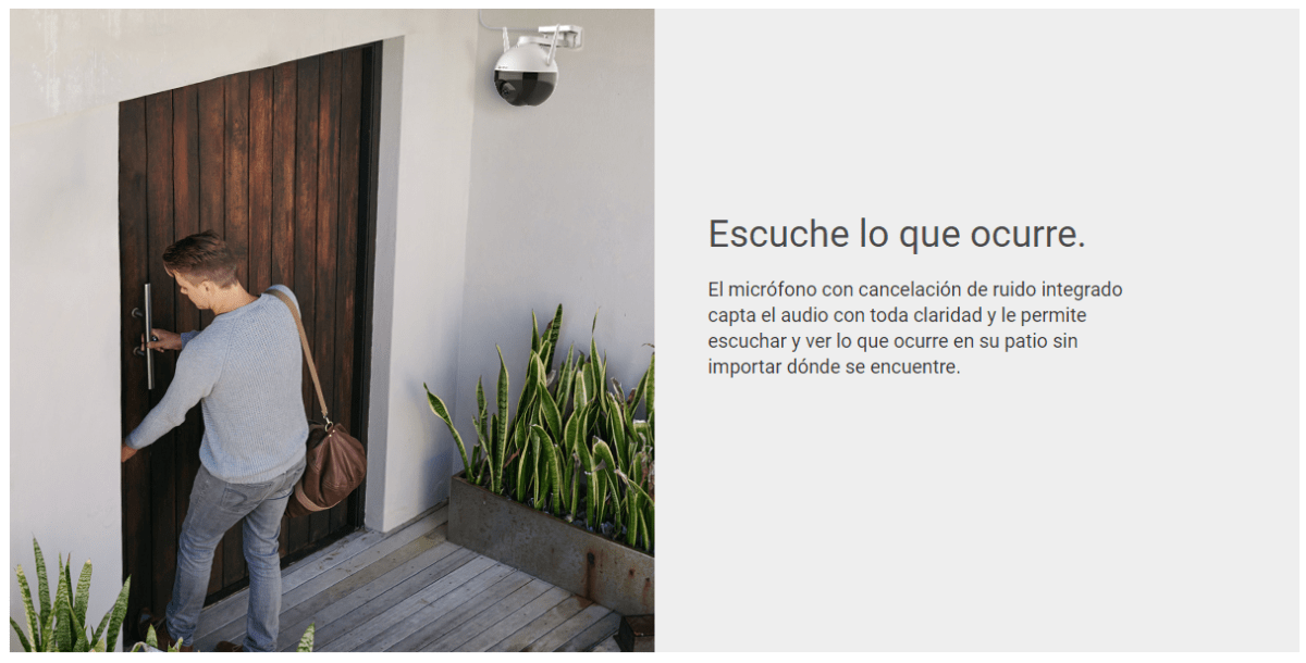 CAMARA EZVIZ DOMO 2MP 360 PT DE EXTERIOR EZVIZ CS-C8C4