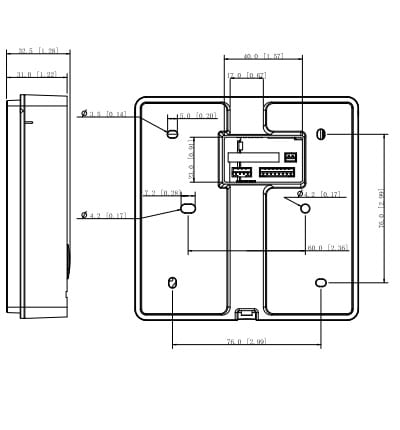 CONTROL DE ACCESO STANDALONE DAHUA HUELLLA/CLAVE/TARJETA (ID CARD) DHI-ASI1212F-D1
