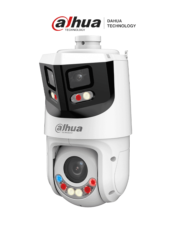 CÁMARA DAHUA PTZ IP 8MP+4MP IR100 TIOC WIZSENCE PANORAMICA 180° 25X DH-SDT4E425-8P-GB-APV13