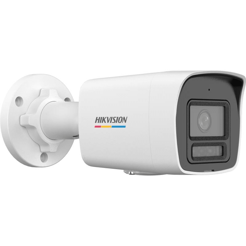 Cámara Hikvision Bullet IP 6MP AcuSense ColorVU 3.0 Smart Hybrid Light 30m IP67 Con Audio DS-2CD1067G3-LIU3