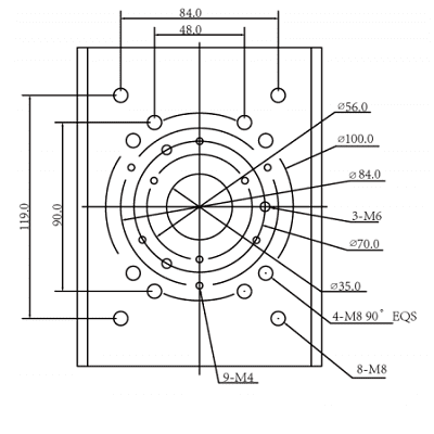 SOPORTE DE CAMARA DAHUA DH-PFA1505