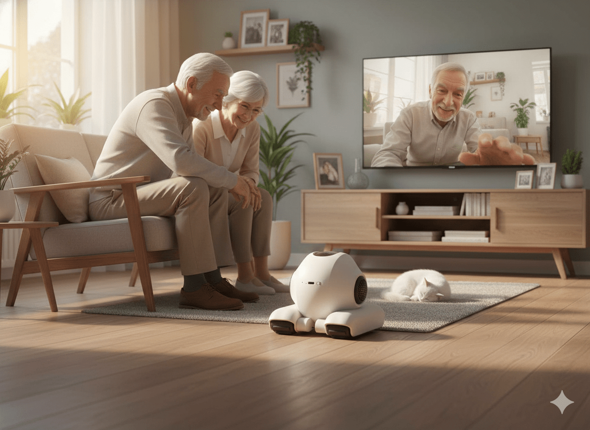 Robot Cámara de Seguridad Mascotas Interactivo 360°6