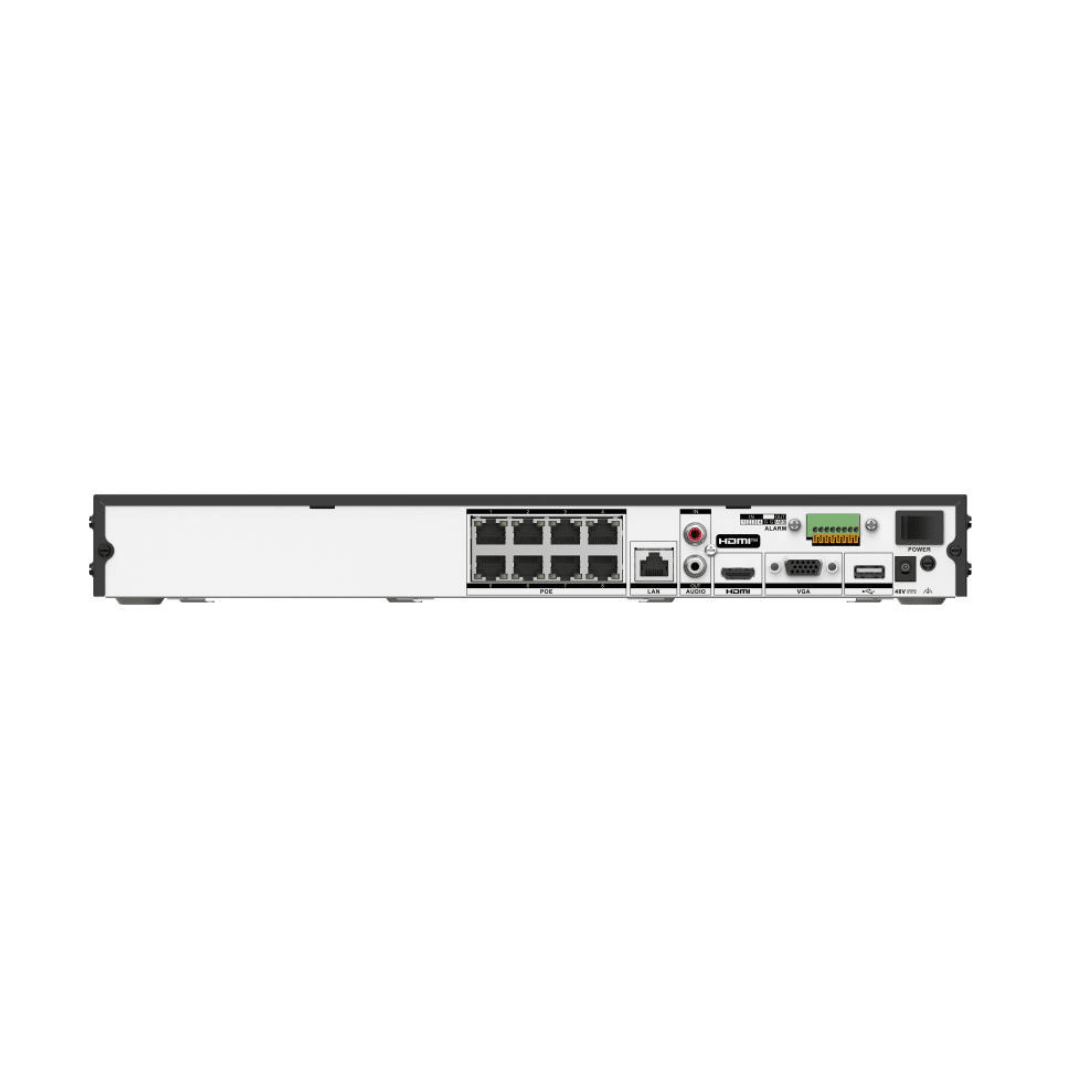 NVR HIKVISION 8 CANALES POE 4K DS-7608NI-Q2/8P(E)3