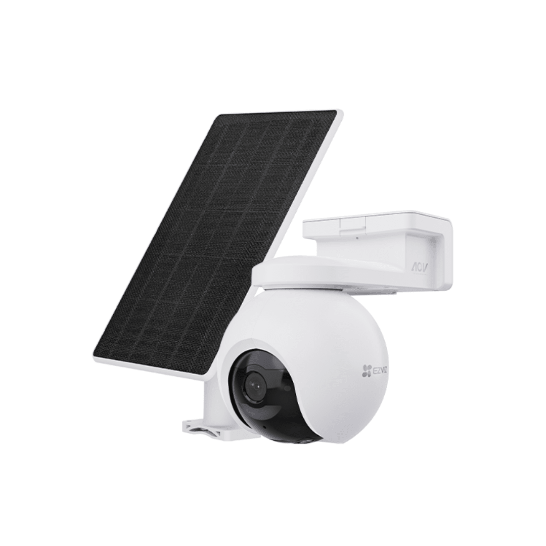 CAMRA EZVIZ PT 4G EB8 PRO 4K AOV CON PANEL SOLAR AUDIO BIDIRECCIONAL CON SIRENA Y LUZ ESTROBOSCOPICA 0
