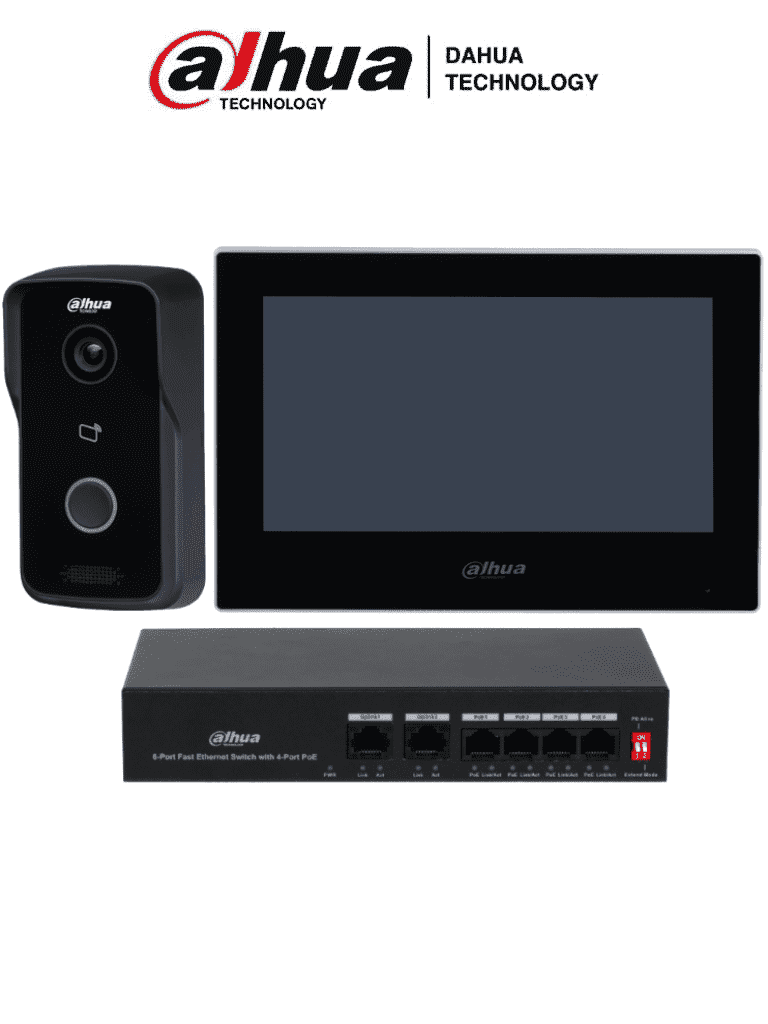 KIT VIDEO PORTERO IP DAHUA DHI-KTP034