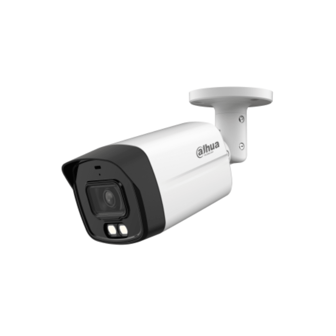Cámara Dahua bullet 2MP doble iluminación IR40 con Audio DH-HAC-HFW1200TLMN-IL-A2