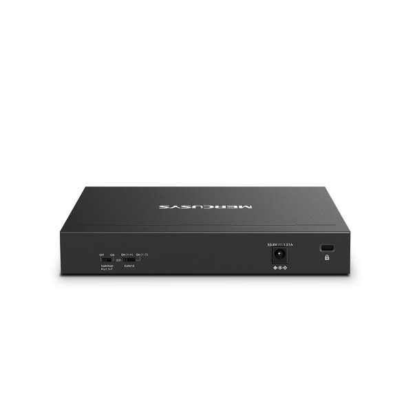 SWITCH MERCUSYS 8 PUERTOS GIGA + 7 PUERTOS POE MS108GP5
