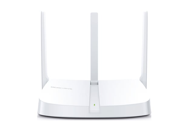 ROUTER MERCUSYS WIRELESS 300MPBS 3 ANTENAS FIJAS 5DBI  2-LAN 1 WAN 2,4GHZ MW305R 2