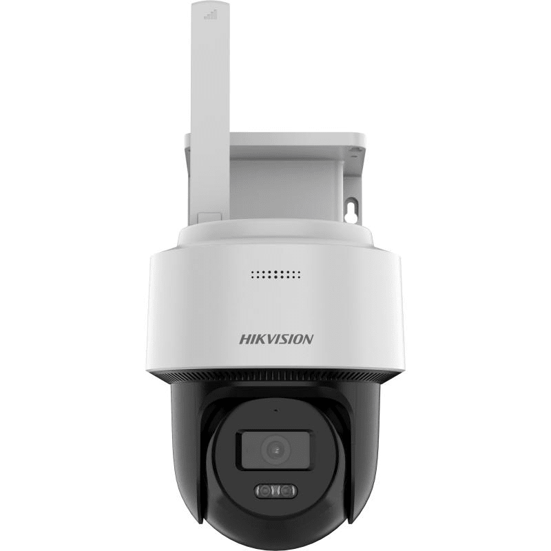 KIT CAMARA HIKVISION  PT 4G 4MP BATERIA Y PANEL SOLAR AOV AUDIO BIDIRECCIONAL IR 30M IP66 DS-2CFSP4/4G2