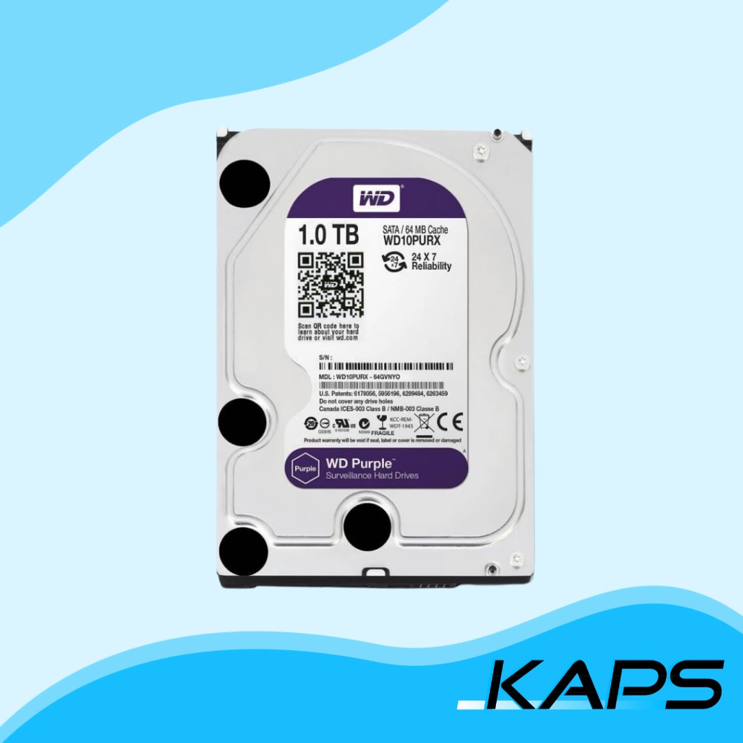 Disco duro WD Purple 1TB WD10PURZ