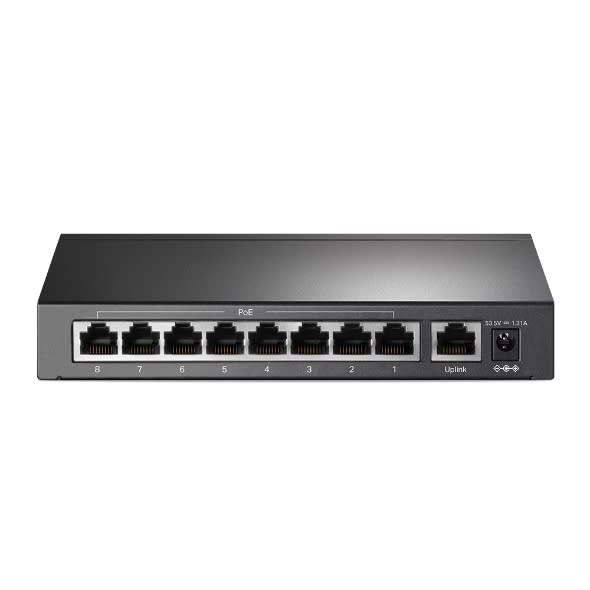 SWITCH PTP- LINK 9-PORT 10/100MBPS DESKTOP WITH 8-PORT POE+ TL-SF1009P2