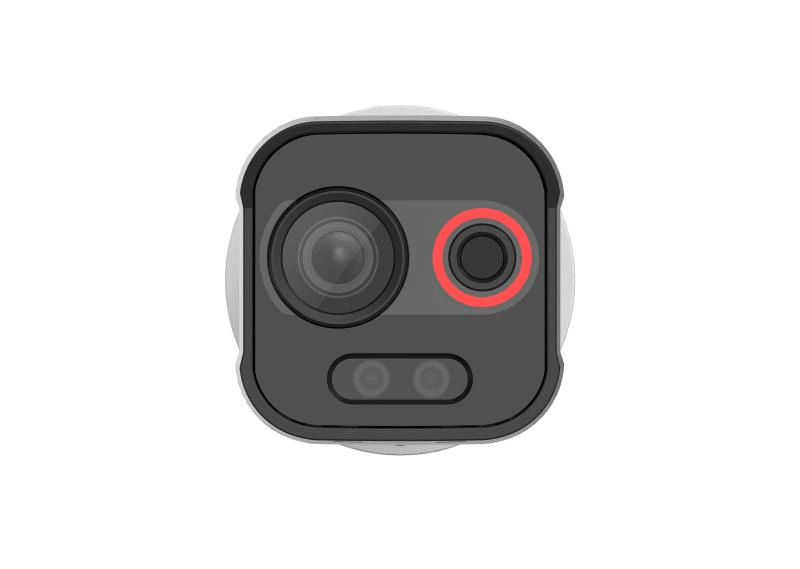 CÁMARA HIKVISION BULLET IP IR30 HEATPRO BIESPECTRAL TERMICA Y OPTICA DS-2TD2608-2/QA2