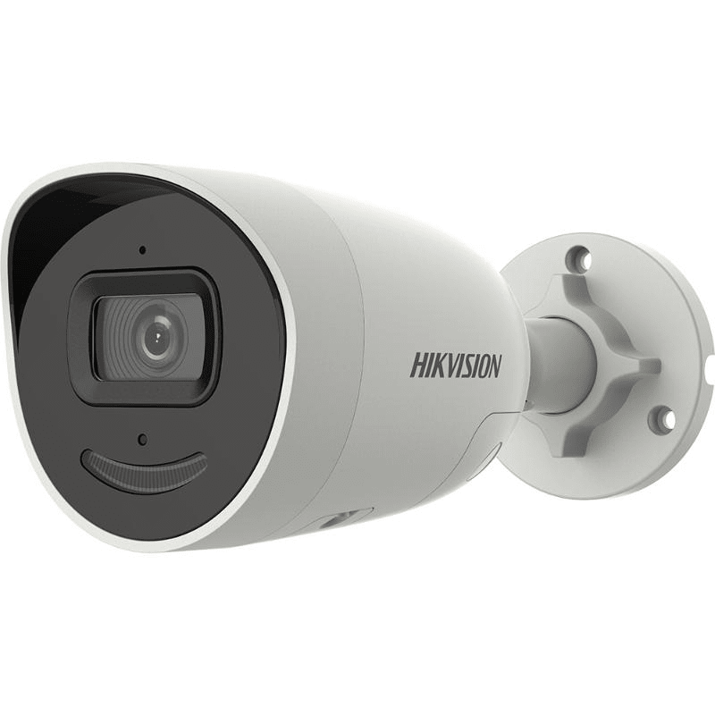 CÁMARA HIKVISION BULLET IP 6MP IR40 ACUSENSE CON LUZ ESTROBOSCIPICA Y ADVERTENCIA AUDIBLE DS-2CD2066G2-IU/SL 0