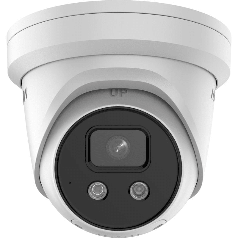 CÁMARA HIKVISION DOMO IP 6MP IR30 ACUSENSE CON LUZ ESTROBOSCOPICA, ADVERTENCIA AUDIBLE Y AUDIO BIDIRECCIONALDS-2CD2366G2-ISU/SL2