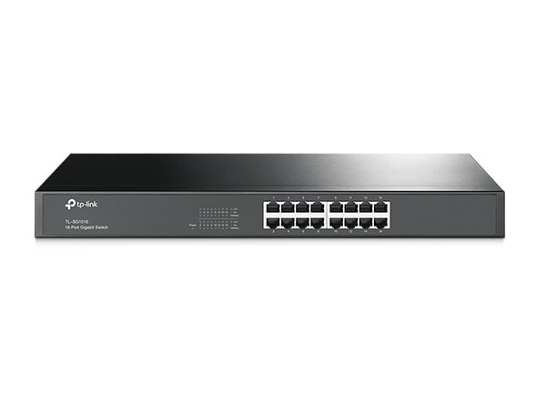 SWITCH TP-LINK 16 PUERTOS DE MONTAJE EN RACK TL-SG1016 0