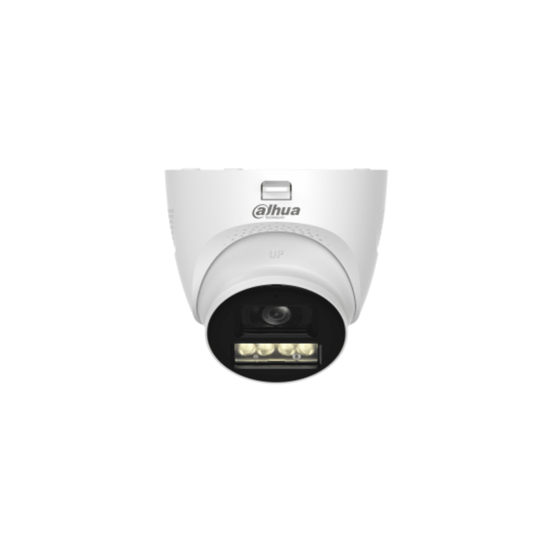 Cámara Dahua Domo 2MP Smart Dual Light con Audio Bidireccional DH-HAC-HDW1200TQN-IL-T-0280B-DIP2