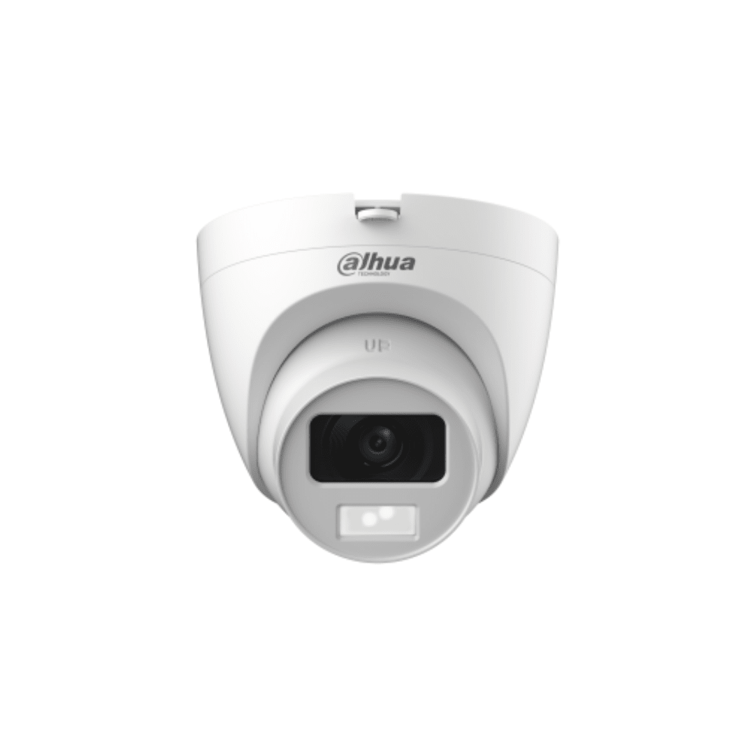 Cámara dahua domo 5MP dual iluminación 20M con audio DH-HAC-HDW1500CLQN-IL-A2
