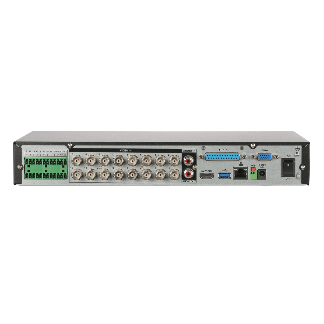 XVR Dahua de 16 Canales WizSense audio bidireccional DH-XVR5116HE-I3/T3