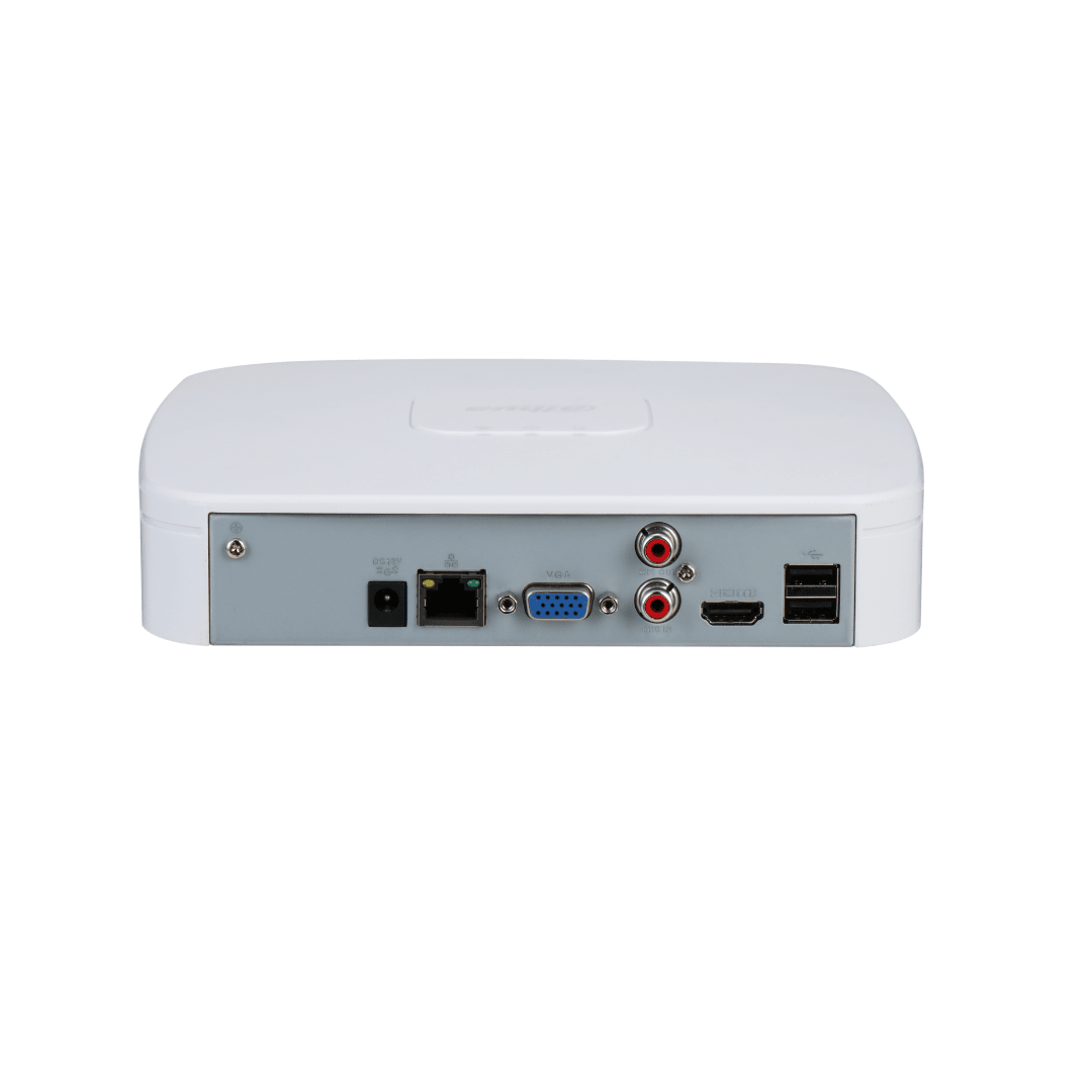 NVR DAHUA 8 CANALES 4K SMD PLUS AUDIO Y ALARMA IN / OUT DHI-NVR2108-4KS33