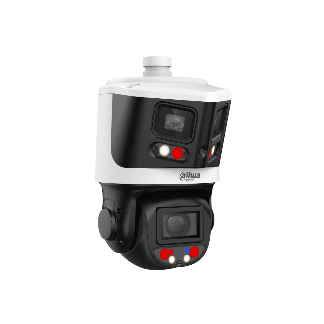 CÁMARA DAHUA PTZ IP TIOC 8MP PANORAMICA 3 EN 1 DH-SDT3E410-8P-MB-A-PV1-02803