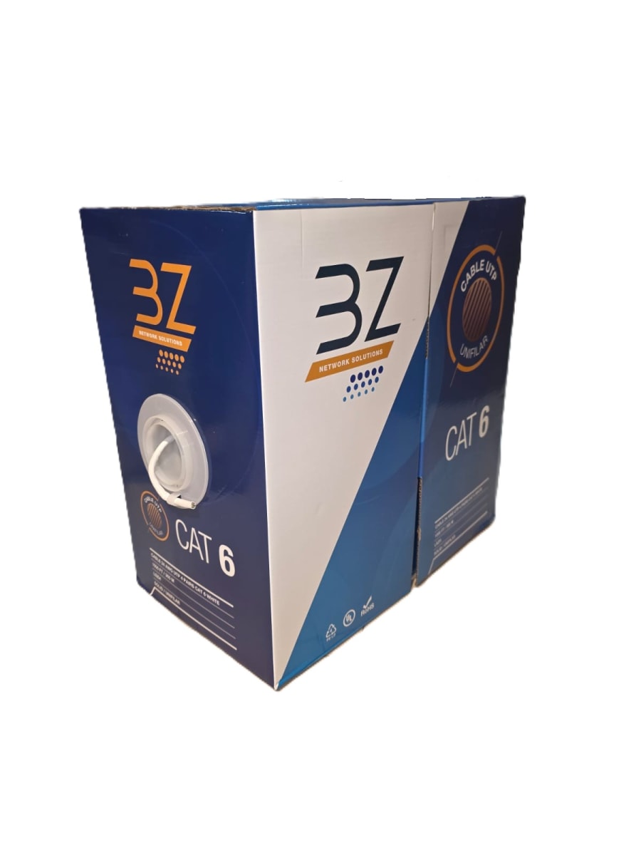 CABLE UTP CAT6 3Z 305M 24 AWG LSZH COLOR BLANCO 0