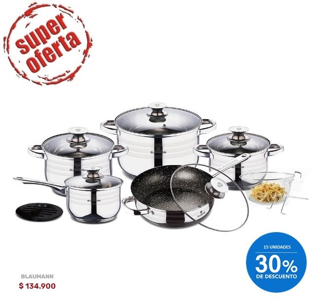 BATERIA DE COCINA DE 13 PIEZAS BL-3166 1 BATERIA DE COCINA DE 13 PIEZAS BL-3166 1