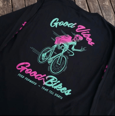 Longsleeve “Good Vibes | Good Bikes” Longsleeve “Good Vibes | Good Bikes”