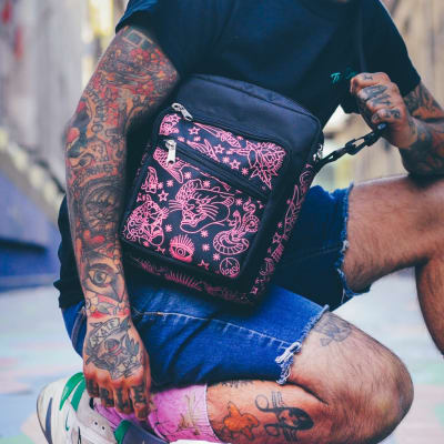 Shoulder Bag“Traditional Tattoo Pattern” Shoulder Bag“Traditional Tattoo Pattern”
