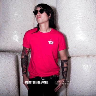 TEE R RED FLAME TEE R RED FLAME