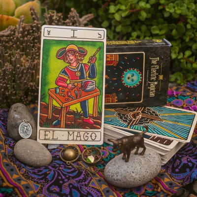 Tattoo Tarot Electric Magician