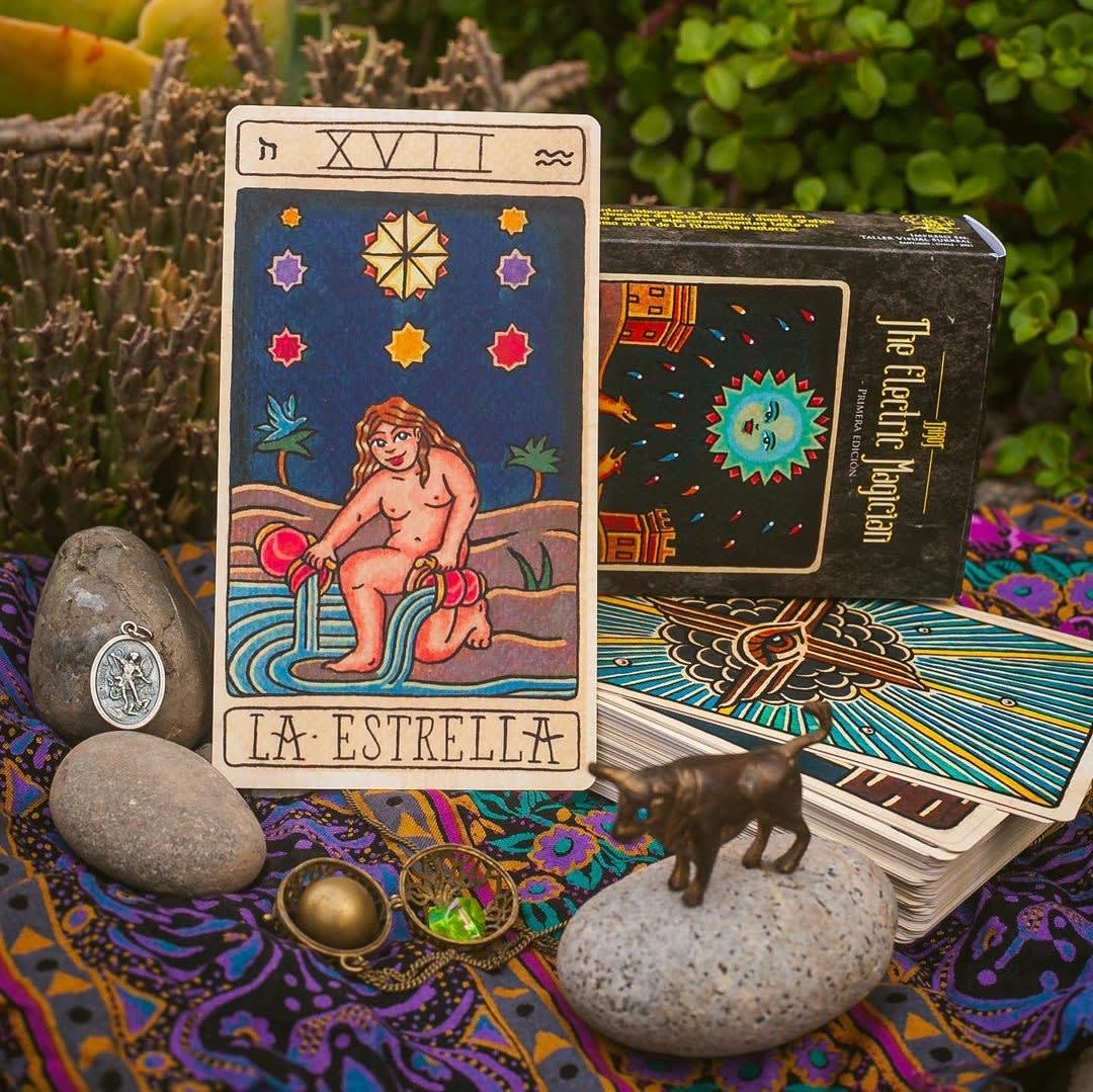 Tattoo Tarot Electric Magician5