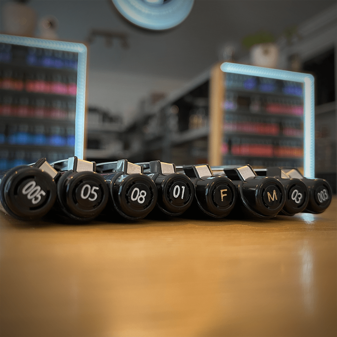 Mangaka Set de 8 (negro)4