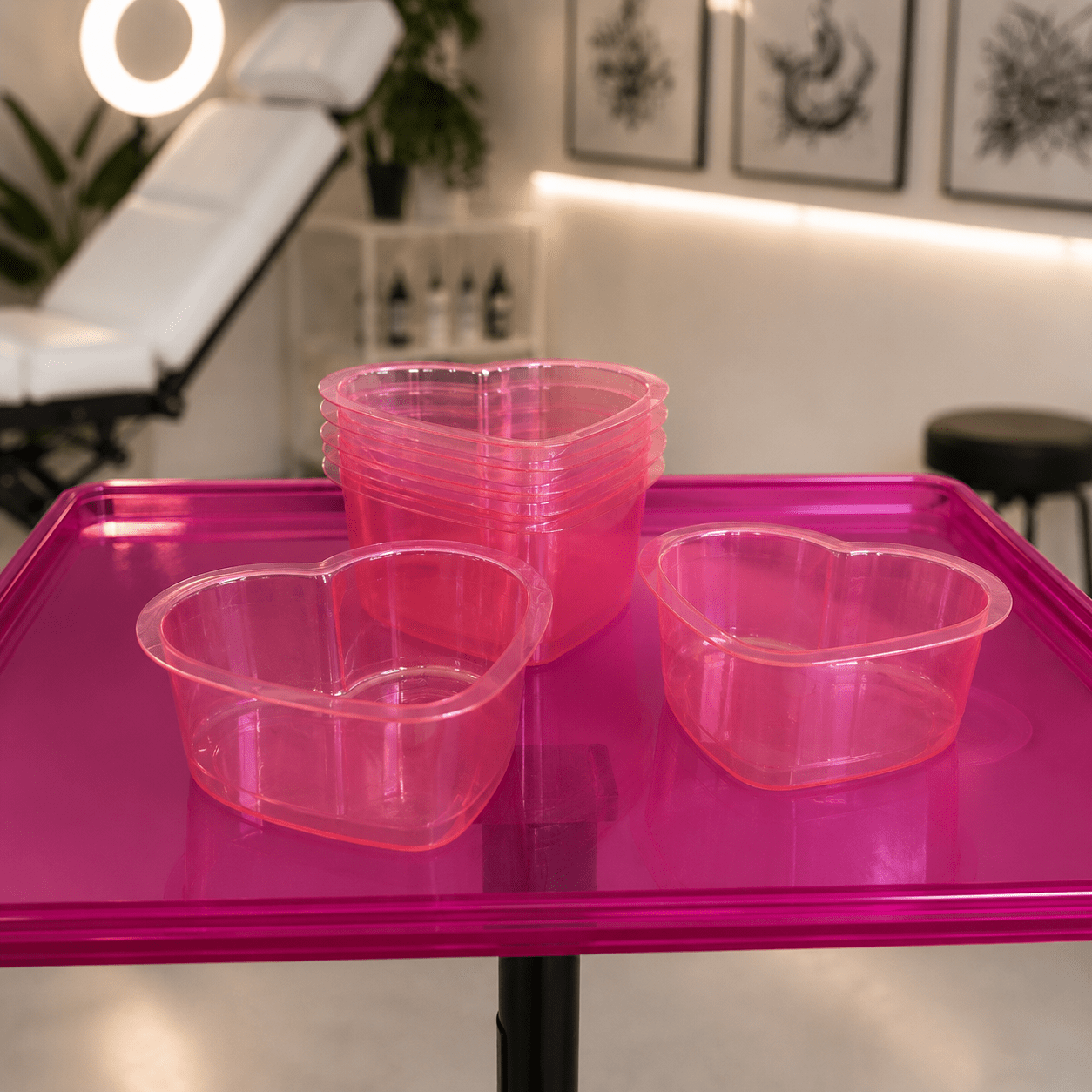 Vasitos Corazón Pinky