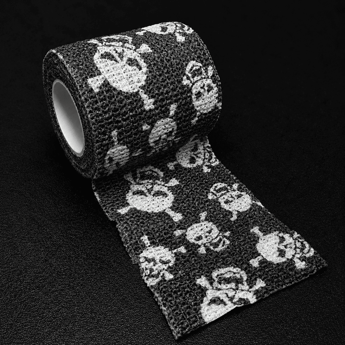 Magic tape skull