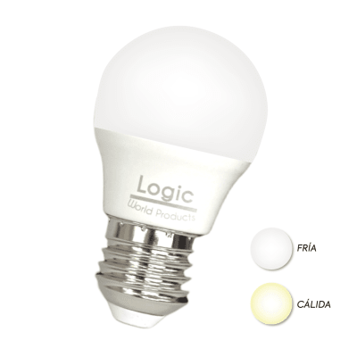 AMPOLLETA LED BOLA E-27