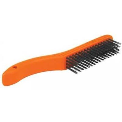 ESCOBILLA ACERO CON MANGO TRUPER