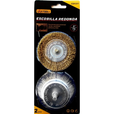 SET GRATAS TALADRO 2 PIEZAS