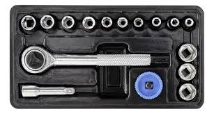 JUEGO DADOS 1/4 16 PIEZAS KWB1