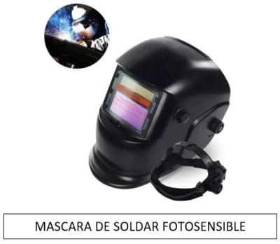 MASCARA SOLDAR FOTOSENSIBLE NEGRA