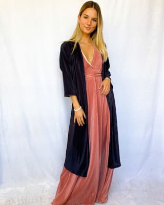 KIMONO AZUL MARINO MEDIANO