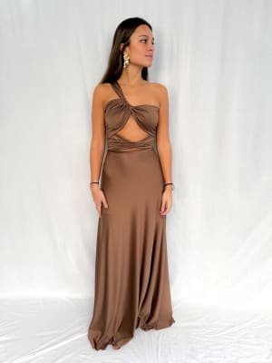VESTIDO TRINIDAD CAFE