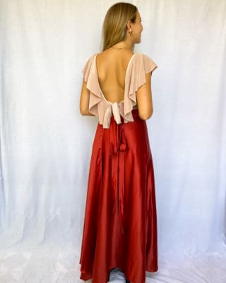 FALDA PASCUALA ROJO ITALIANO