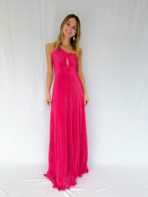 VESTIDO TERE ROSADO PLISADO1