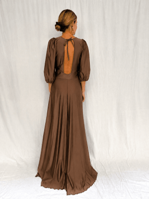 VESTIDO GUADALUPE CAFE
