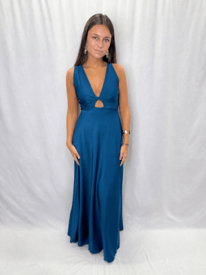 VESTIDO ANTONELLA AZUL PETROLEO1